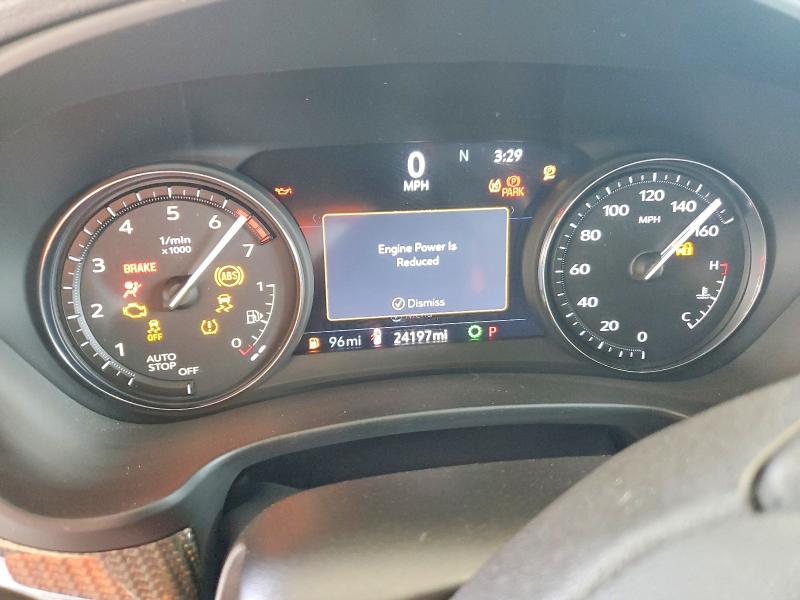 2023 Cadillac Xt4 VIN 1GYFZER4XPF101745 COPART salvage auction — FRONT END, Fl - Cert Of Title Slvg Rebuildable, sold $7,700 on 2026-08-19 (photo 9)
