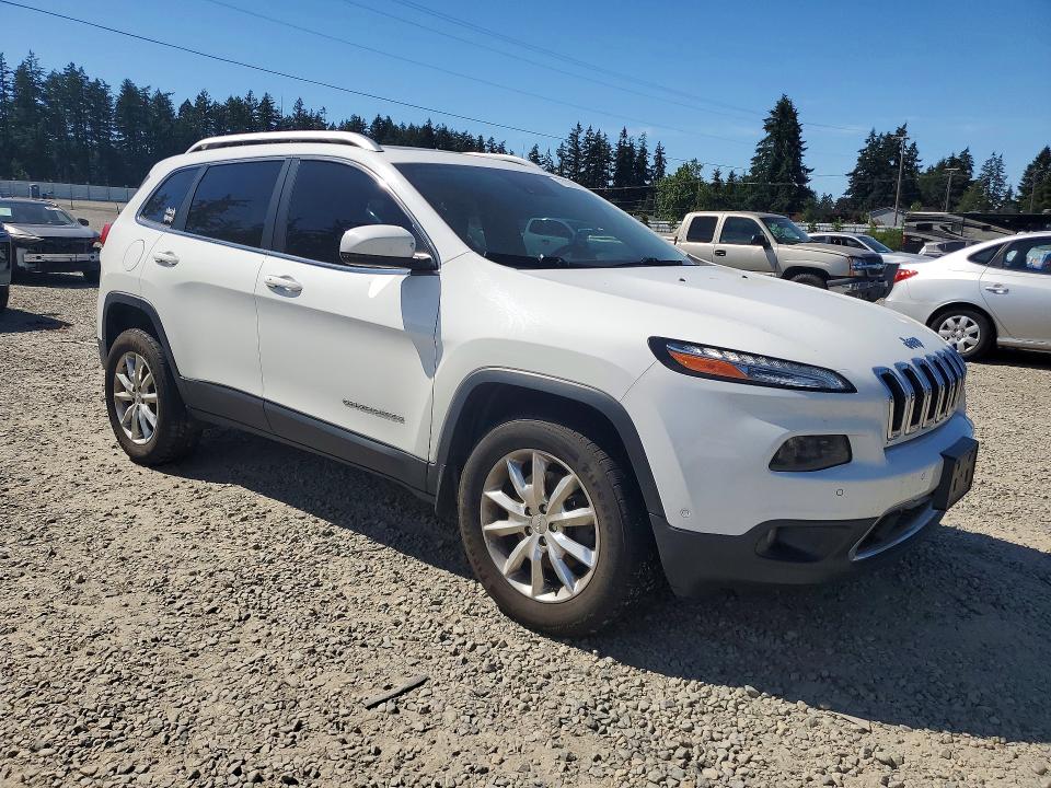 2016 Jeep Cherokee VIN 1C4PJMDSXGW214192 COPART salvage auction — MECHANICAL, Wa - Vehicle Cert Of Ownership-Titl, sold $1,600 on 2026-07-21 (photo 4)