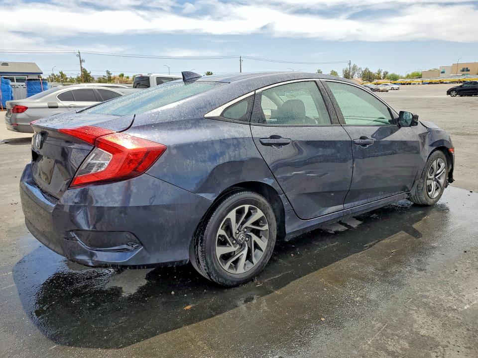 2018 Honda Civic VIN 2HGFC2F76JH572982 COPART salvage auction — FRONT END, Nv - Certificate Of Title, sold $7,700 on 2026-07-02 (photo 3)