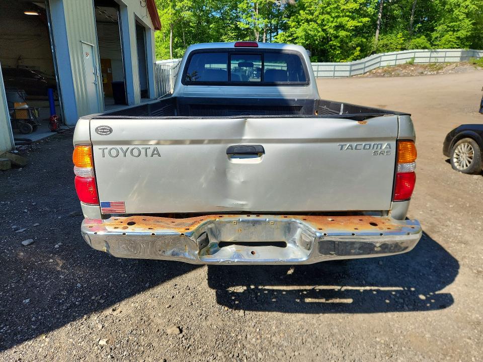 2003 Toyota Tacoma VIN 5TEWM72NX3Z255064 COPART salvage auction — REAR END, Vt - Certificate Of Title, sold $1,700 on 2026-07-06 (photo 6)
