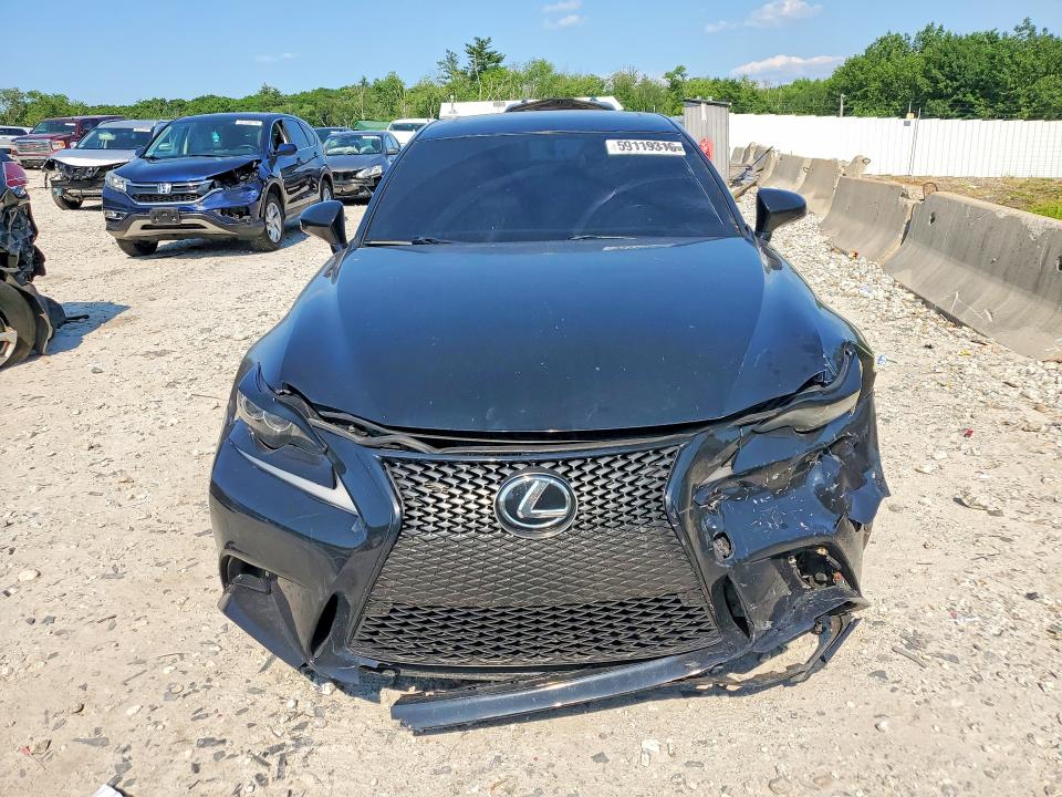 2014 Lexus Is VIN JTHCF1D20E5010338 COPART salvage auction — FRONT END, Ma - Cert Of Title-Reconstrctd Coll, sold $200 on 2026-07-07 (photo 5)