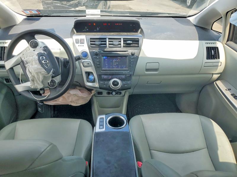 2012 Toyota Prius VIN JTDZN3EU2C3152032 COPART salvage auction — FRONT END, NJ - CERT OF TITLE-SALVAGE, sold $1,600 on 2026-07-30 (photo 8)
