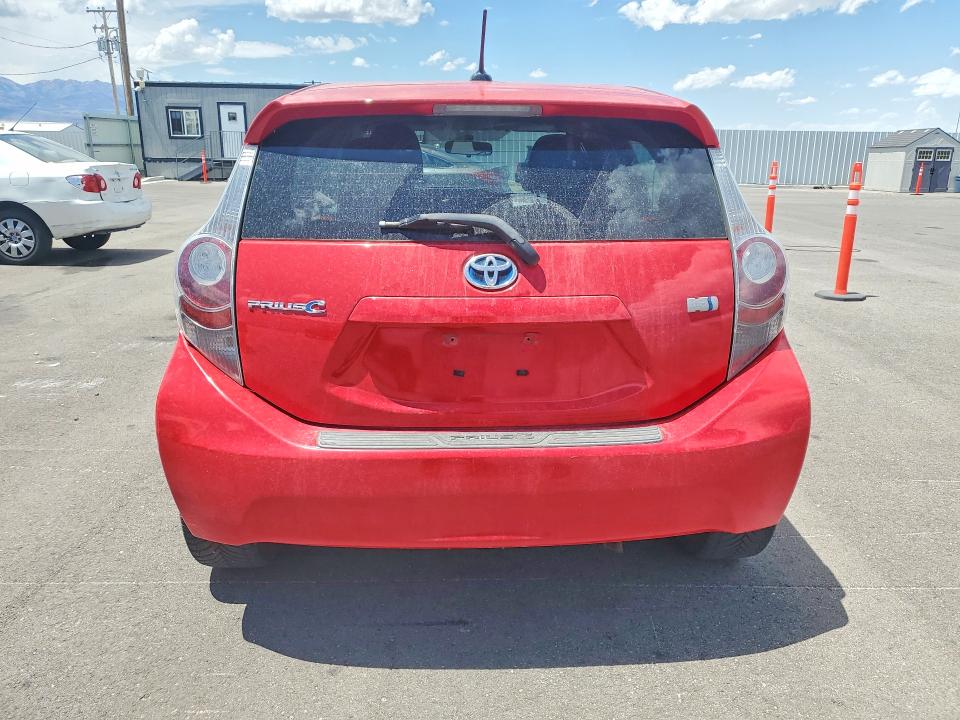 2012 Toyota VIN JTDKDTB37C1004857 COPART salvage auction — SIDE, Ut - Salvage Certificate, sold $2,350 on 2026-07-31 (photo 6)