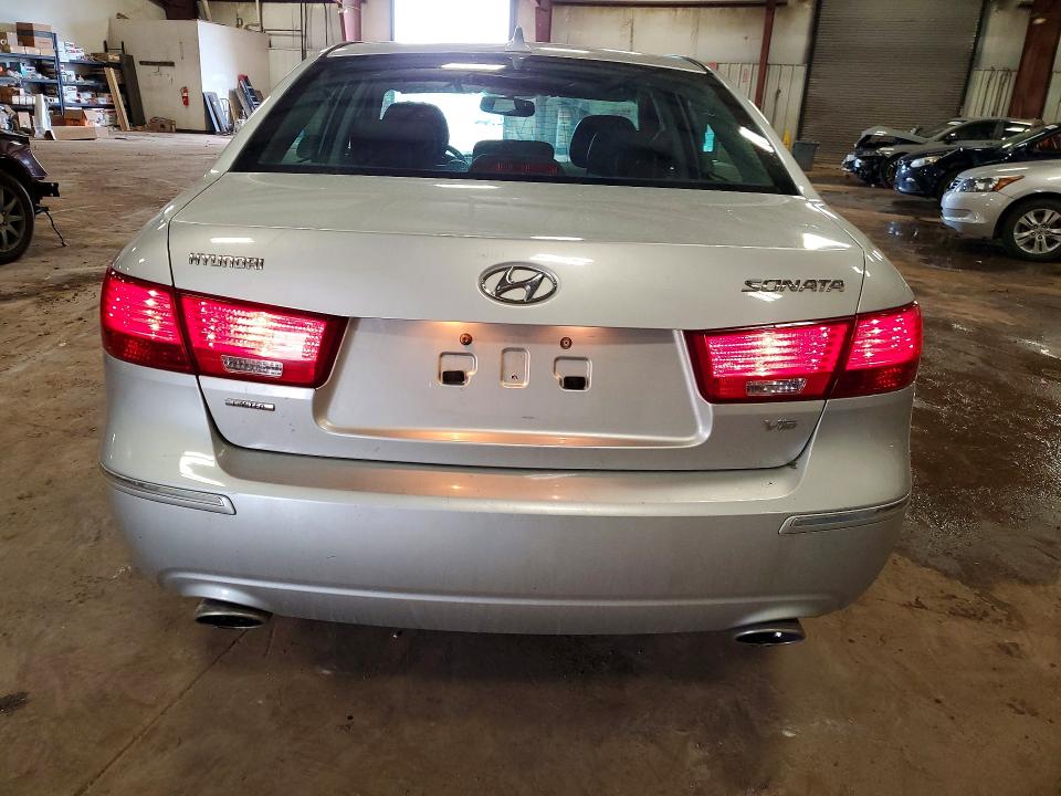 2009 Hyundai Sonata VIN 5NPEU46F39H475087 COPART salvage auction — FRONT END, Mi - Certificate Of Title, sold $775 on 2026-07-10 (photo 6)