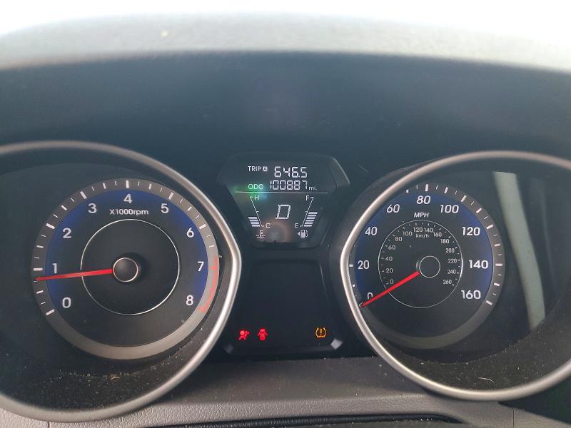 2013 Hyundai Elantra VIN KMHDH4AE5DU942633 COPART salvage auction — FRONT END, ID - SALVAGE CERTIFICATE OF TITLE, sold $875 on 2026-07-02 (photo 9)