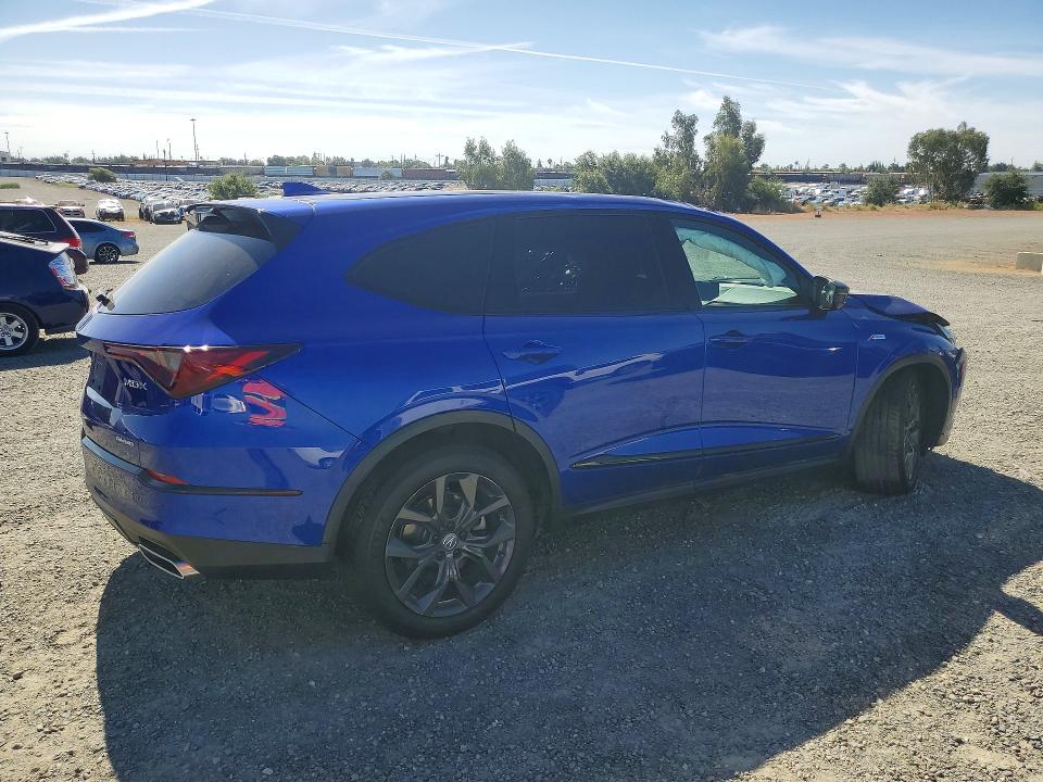 2022 Acura Mdx VIN 5J8YE1H00NL045154 COPART salvage auction — ALL OVER, Ca - Salvage Certificate, sold $8,000 on 2026-07-02 (photo 3)