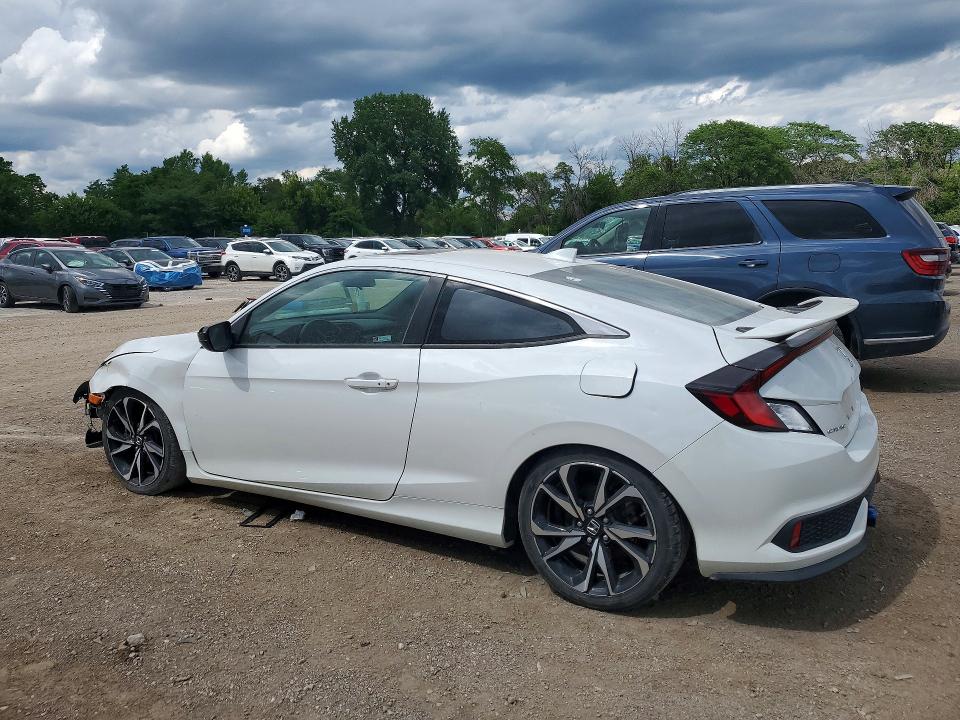 2019 Honda Civic VIN 2HGFC3A50KH752293 COPART salvage auction — HAIL, Salvage Title, sold $1,700 on 2026-07-24 (photo 2)