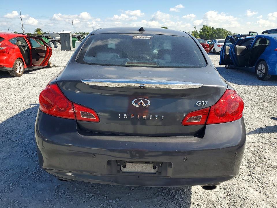 2010 Infi G37 VIN JN1CV6AP2AM202848 COPART salvage auction — FRONT END, Fl - Cert Of Title Slvg Rebuildable, sold $375 on 2026-07-17 (photo 6)