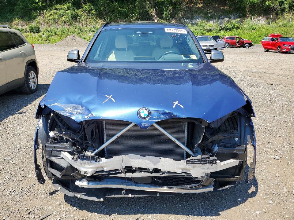 2018 BMW X3 VIN 5UXTS3C59J0Y94452 COPART salvage auction — FRONT END, Ny - Mv-907A Salvage Certificate, sold $9,500 on 2026-07-16 (photo 5)