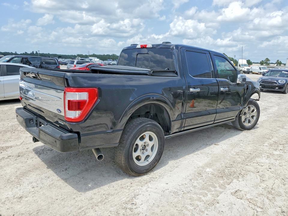 2022 Ford F-150 VIN 1FTFW1E81NFA92480 COPART salvage auction — FRONT END, Tx - Salvage Vehicle Title, sold $17,000 on 2026-07-31 (photo 3)