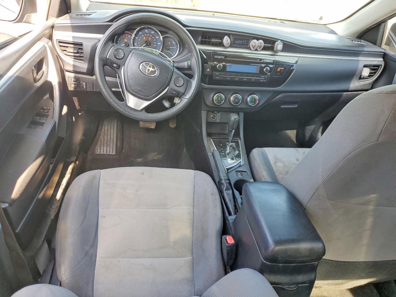 2015 Toyota Corolla VIN 2T1BURHE4FC310880 COPART salvage auction — Front End, AL - CERT OF TITLE-SALVAGE TITLE, sold $1,550 on 2026-07-09 (photo 8)