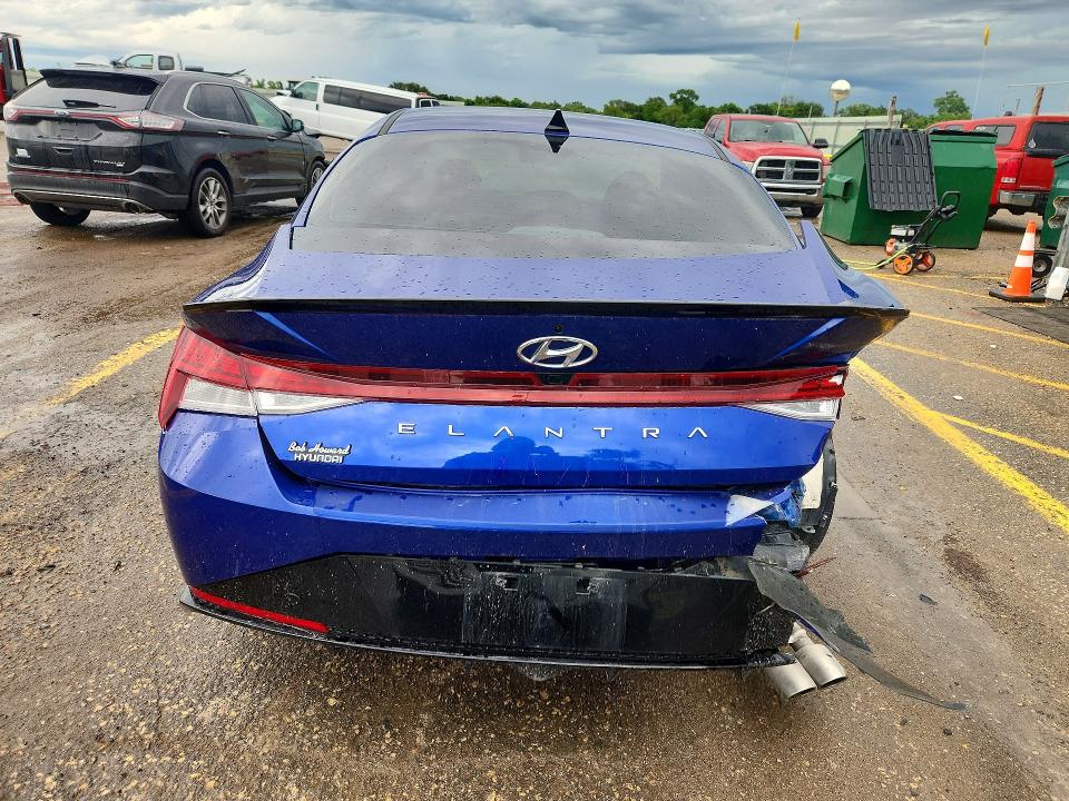 2023 Hyundai VIN KMHLR4AF6PU410748 COPART salvage auction — REAR END, Ks - Cert Of Title-Salvage, sold $5,600 on 2026-07-15 (photo 6)
