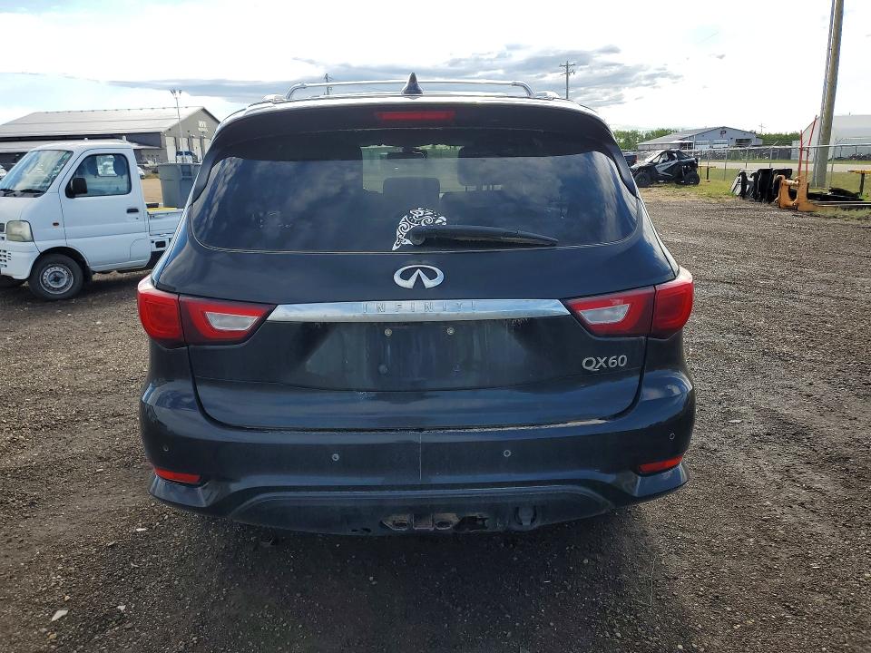 2016 Infiniti Qx60 VIN 5N1AL0MM3GC502434 COPART salvage auction — FRONT END, Ab - Bos - Salvage, sold $1,150 on 2026-07-09 (photo 6)