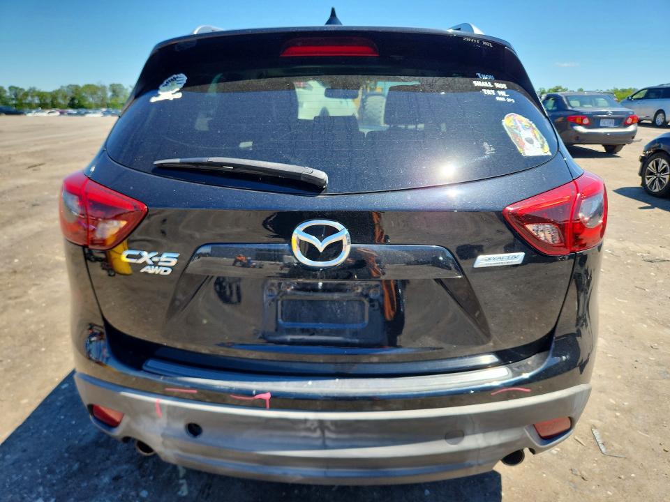 2016 Mazda VIN JM3KE4DY2G0728793 COPART salvage auction — FRONT END, Va - Cert Of Title - Salvage, sold $3,000 on 2026-07-29 (photo 6)
