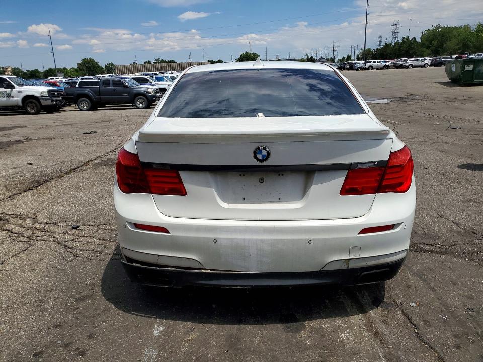 2012 BMW 7er VIN WBAKB8C50CC962615 COPART salvage auction — FRONT END, Co - Cert Of Title W/Lemon Law Hist, sold $500 on 2026-07-23 (photo 6)