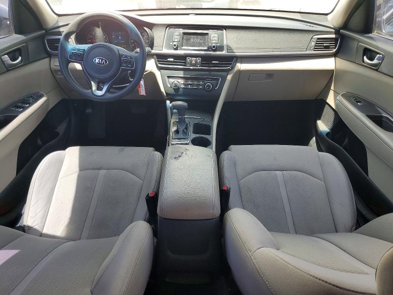 2016 Kia VIN 5XXGT4L37GG021200 COPART salvage auction — FRONT END, Ca - Salvage Certificate, sold $1,700 on 2026-07-02 (photo 8)