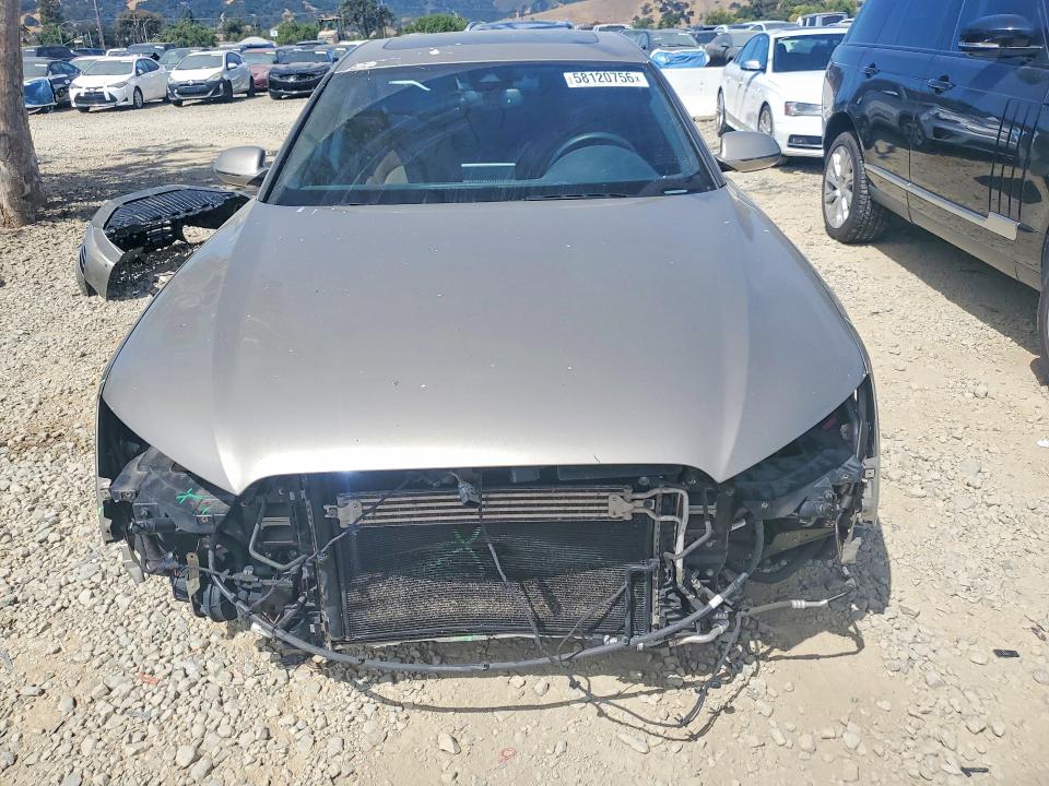 2012 Audi A8 VIN WAURVAFD8CN004231 COPART salvage auction — FRONT END, Ca - Salvage Certificate, sold $1,100 on 2026-07-07 (photo 5)