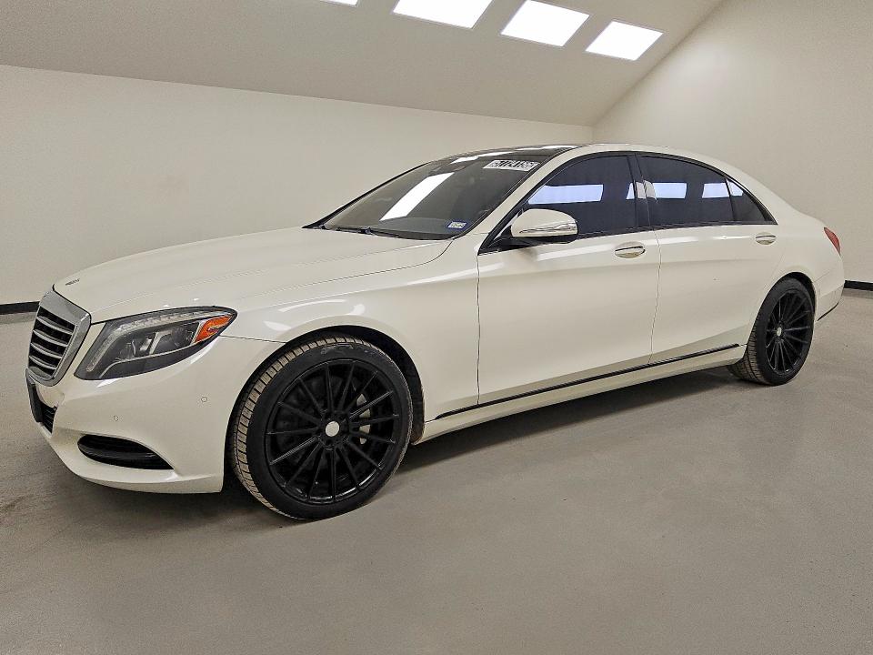 2015 Mercedes-benz S class VIN WDDUG8CB0FA200202 — COPART salvage auction photo