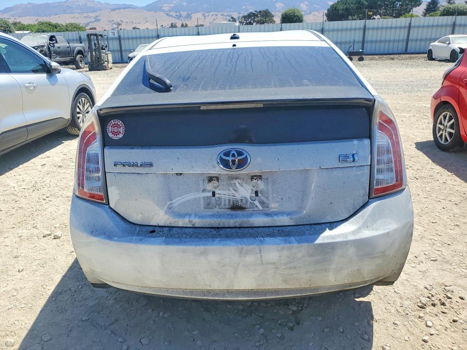 2014 Toyota VIN JTDKN3DU9E1760888 COPART salvage auction — FRONT END, Ca - Salvage Certificate, sold $350 on 2026-07-28 (photo 6)