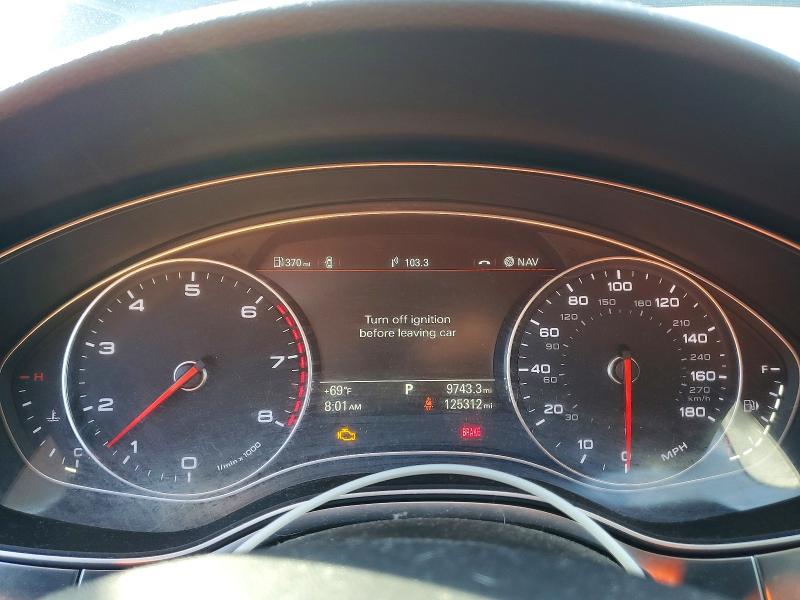 2014 Audi A6 VIN WAUGFAFC9EN142942 COPART salvage auction — FRONT END, Ma - Cert Of Title-Reconstrctd Coll, sold $400 on 2026-07-24 (photo 9)