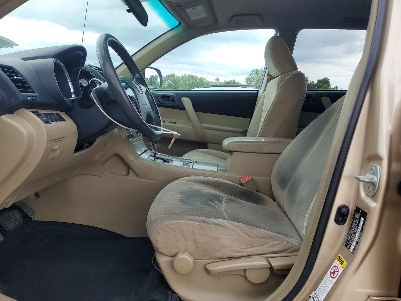 2011 Toyota Highlander VIN 5TDZA3EH5BS016196 COPART salvage auction — MINOR DENT/SCRATCHES, Il - Certificate Of Title, sold $2,400 on 2026-07-31 (photo 7)