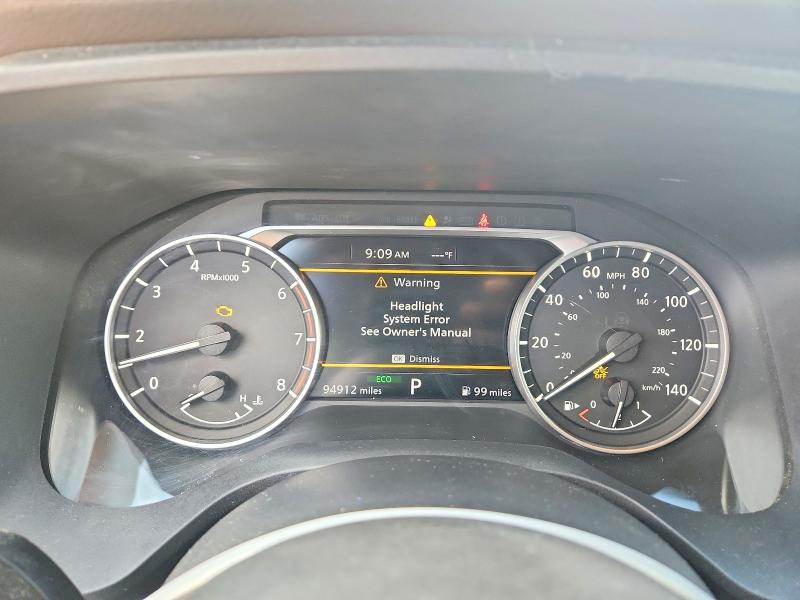 2021 Nissan Rogue VIN 5N1AT3BA2MC760109 COPART salvage auction — FRONT END, La - Cert Of Title-Salvage, sold $4,550 on 2026-07-09 (photo 9)