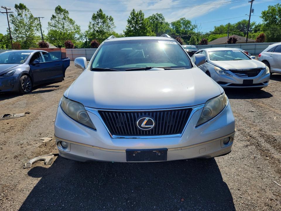 2010 Lexus Rx 350 VIN 2T2BK1BA3AC066186 COPART salvage auction — SIDE, CT - CERT OF TITLE-PARTS ONLY SALVA, sold $2,600 on 2026-07-10 (photo 5)