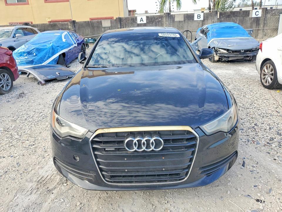 2012 Audi A6 VIN WAUGGAFCXCN156083 COPART salvage auction — SIDE, Fl - Certificate Of Title, sold $350 on 2026-07-10 (photo 5)