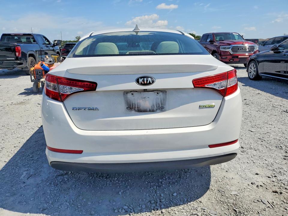 2013 Kia Optima VIN KNAGM4AD5D5060597 COPART salvage auction — FRONT END, Fl - Certificate Of Destruction, sold $600 on 2026-07-10 (photo 6)
