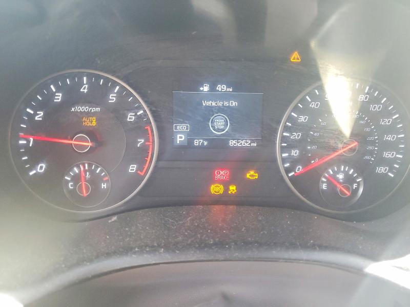 2020 Kia Stinger VIN KNAE35LC6L6086560 COPART salvage auction — REAR END, CO - PUBLIC - SALVAGE TITLE (P), sold $500 on 2026-07-28 (photo 9)