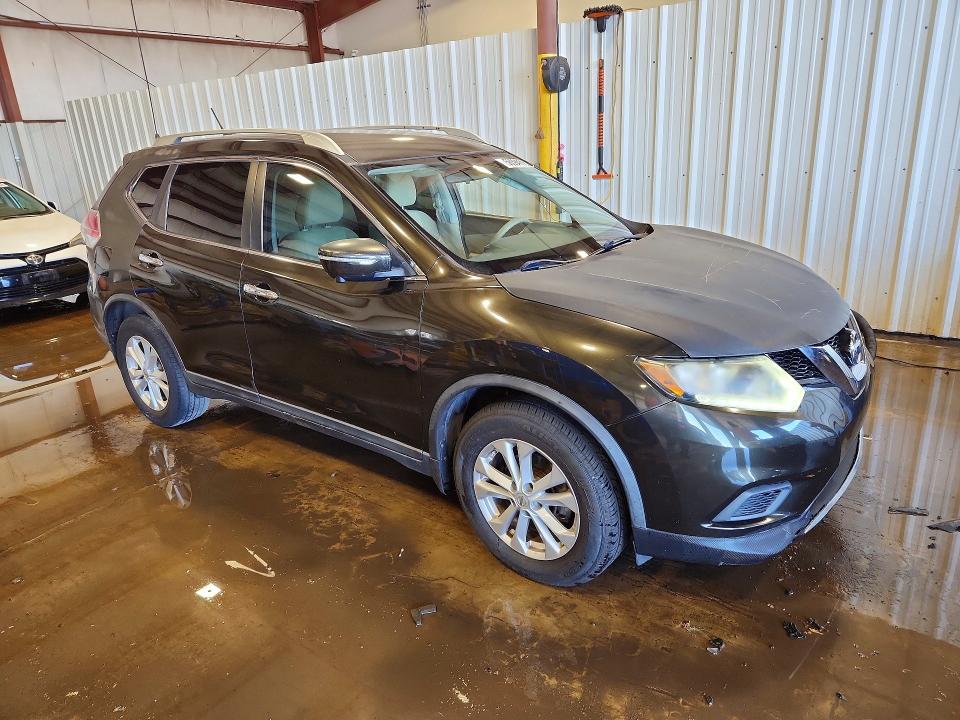 2015 Nissan Rogue VIN KNMAT2MT9FP508818 COPART salvage auction — SIDE, Pa - Cert Of Salv-R=Reconstructed, sold $1,300 on 2026-07-07 (photo 4)
