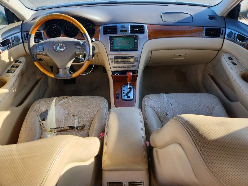 2005 Lexus Es 330 VIN JTHBA30G155092314 COPART salvage auction — REAR END, MO - SALVAGE CERTIFICATE OF TITLE, sold $400 on 2026-07-16 (photo 8)