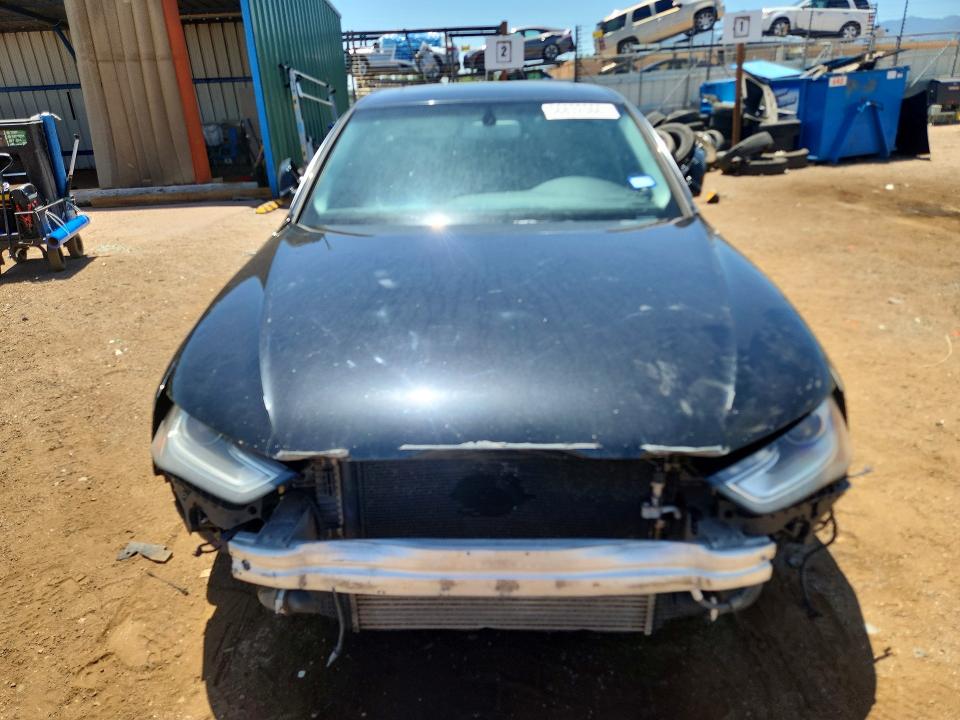 2013 Audi A4 VIN WAUBFAFL9DA144917 COPART salvage auction — FRONT END, Tx - Dis/Dlr/Exp Only Clean Title, sold $375 on 2026-07-13 (photo 5)