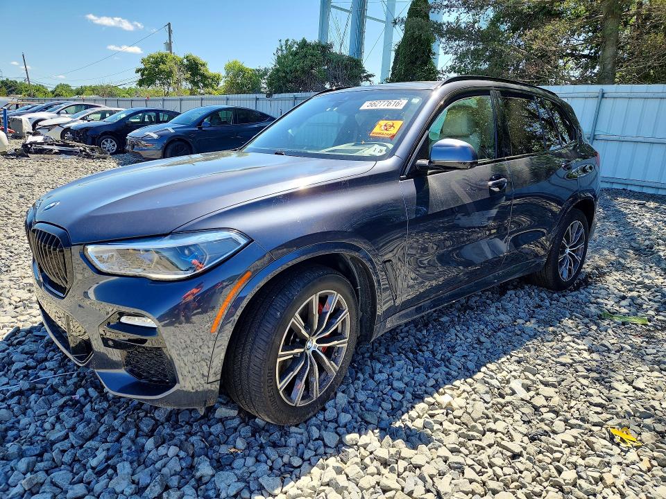 2021 BMW X5 VIN 5UXCR6C09M9F66923 — COPART salvage auction photo