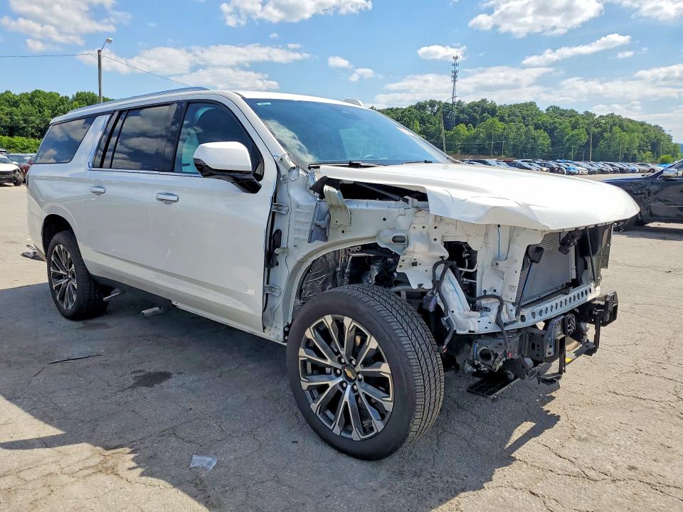 2025 Chevrolet Suburban VIN 1GNS6GRL5SR396686 COPART salvage auction — FRONT END, Ky - Cert Of Title-Salvage, sold $30,000 on 2026-07-30 (photo 4)