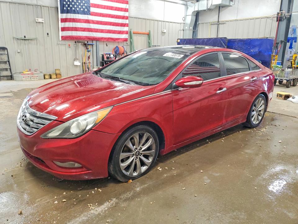 2012 Hyundai Sonata VIN 5NPEC4AB7CH464706 COPART salvage auction — FRONT END, Ok - Certificate Of Title, sold $1,000 on 2026-07-17 (photo 1)