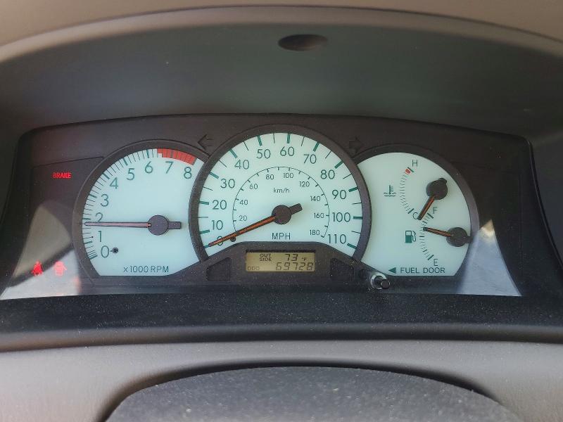 2004 Toyota Corolla VIN 2T1BR32E04C314235 COPART salvage auction — REAR END, Ny - Mv-907A Salvage Certificate, sold $1,000 on 2026-07-02 (photo 9)