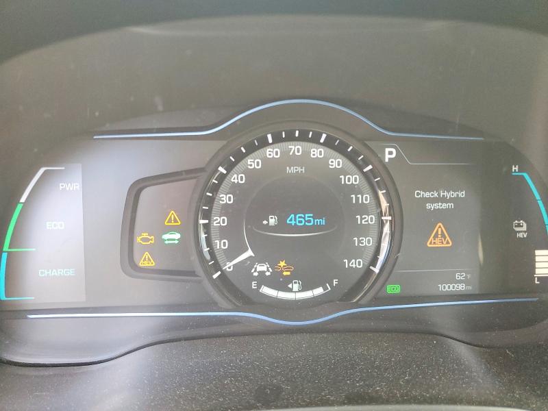 2019 Hyundai Ioniq VIN KMHC75LD3KU107927 COPART salvage auction — FRONT END, Wa - Bill Of Sale, sold $2,450 on 2026-07-17 (photo 9)