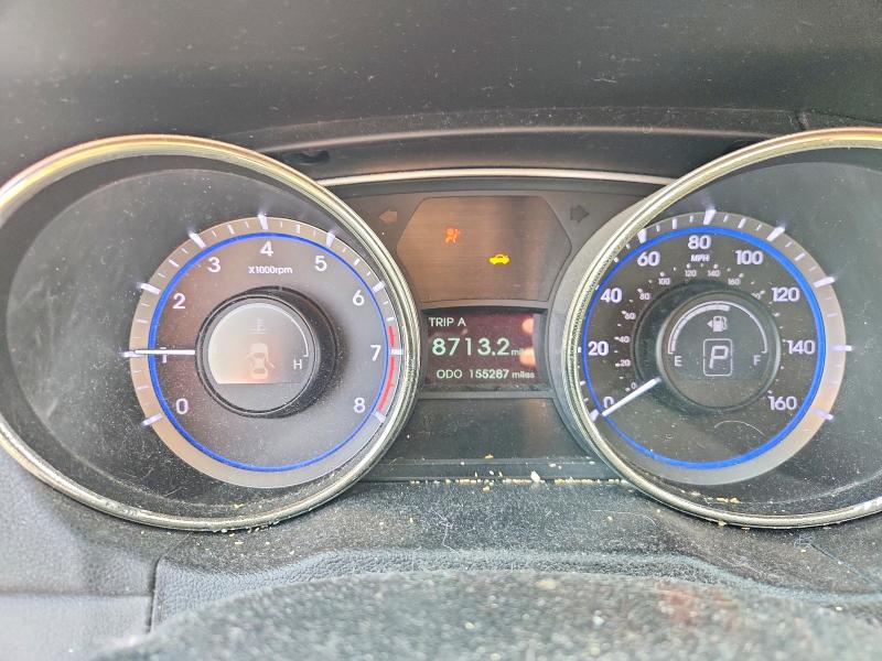 2011 Hyundai Sonata VIN 5NPEC4AC2BH234823 COPART salvage auction — FRONT END, Il - Salvage Certificate, sold $400 on 2026-07-08 (photo 9)