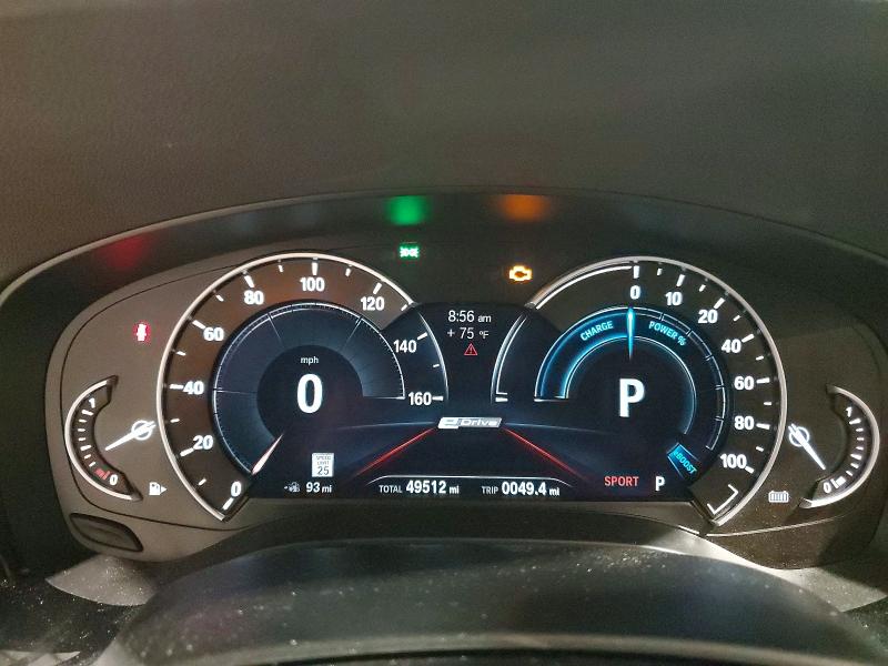 2019 BMW 5er VIN WBAJB1C5XKB376057 COPART salvage auction — MECHANICAL, Pa - Certificate Of Salvage, sold $9,700 on 2026-07-15 (photo 9)