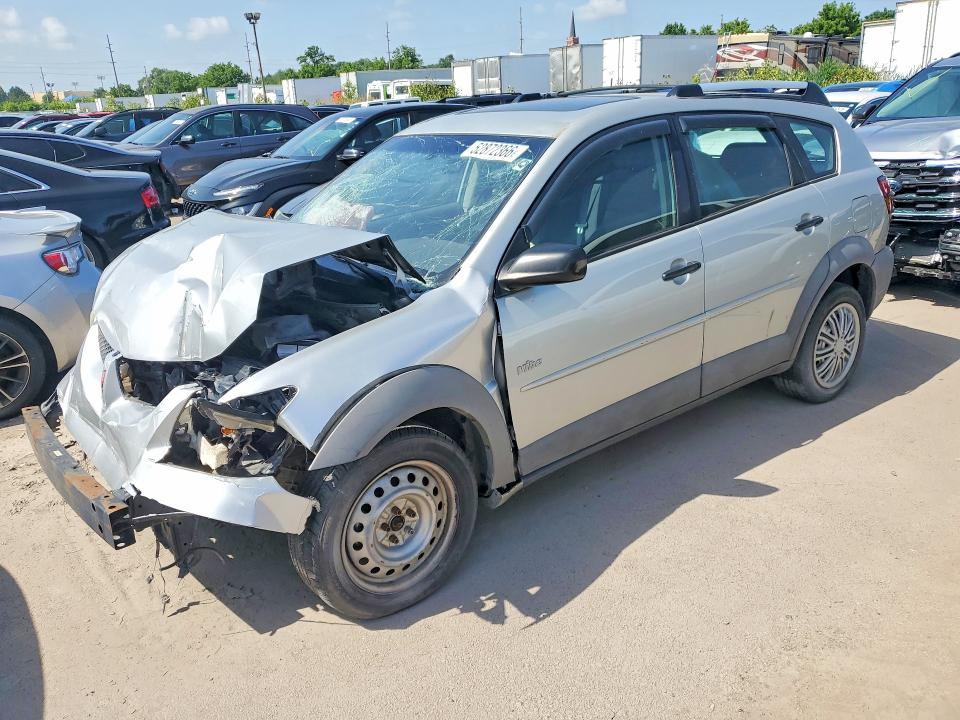 2003 Pontiac Vibe VIN 5Y2SM64833Z477747 COPART salvage auction — FRONT END, In - Certificate Of Title, sold $450 on 2026-07-06 (photo 1)
