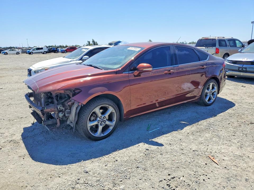2015 Ford Fusion VIN 3FA6P0H70FR146985 COPART salvage auction — FRONT END, Ca - Salvage Certificate, sold $600 on 2026-07-09 (photo 1)