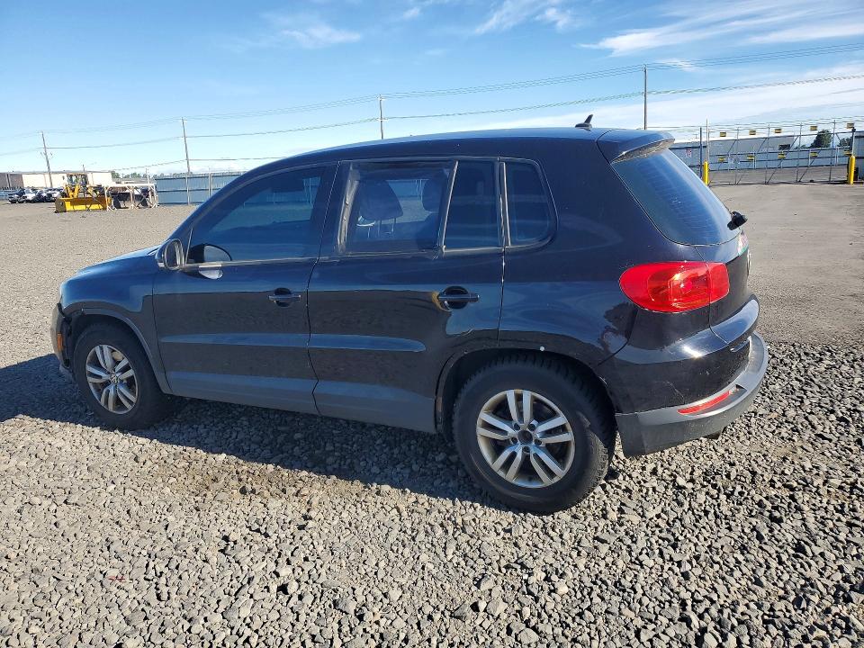2012 Volkswagen Tiguan VIN WVGBV7AX6CW503009 COPART salvage auction — SIDE, Wa - Affidavit In Lieu Of Title, sold $325 on 2026-07-08 (photo 2)