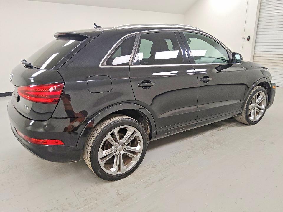 2015 Audi Q3 VIN WA1GFCFS8FR012936 COPART salvage auction — FRONT END, Tx - Certificate Of Title, sold $975 on 2026-07-07 (photo 3)