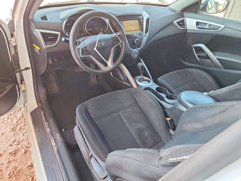 2015 Hyundai Veloster VIN KMHTC6AD6FU230874 COPART salvage auction — FRONT END, Salvage Title, sold $175 on 2026-07-28 (photo 8)