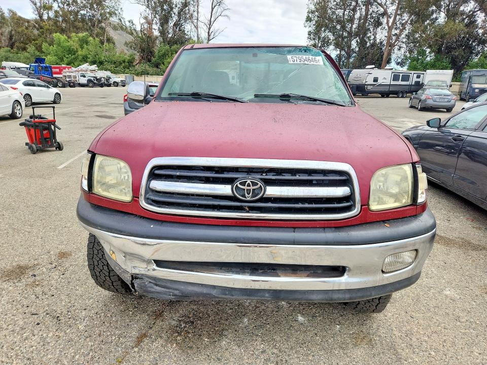 2001 Toyota Tundra VIN 5TBRT34131S168046 COPART salvage auction — ROOF, Ca - Salvage Certificate, sold $1,000 on 2026-07-28 (photo 5)