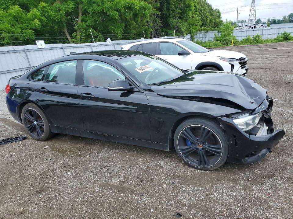 2016 BMW 4 series VIN WBA4C9C57GG141537 COPART salvage auction — FRONT END, On - Permit Salvage, sold $2,750 on 2026-07-14 (photo 4)