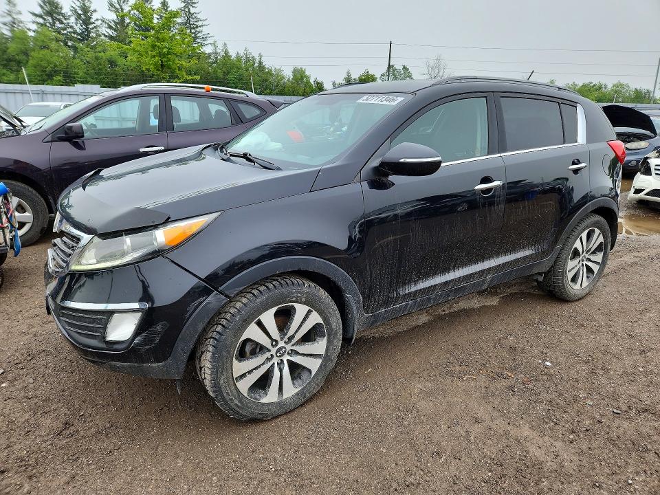 2013 Kia Sportage VIN KNDPC3A21D7517697 COPART salvage auction — FRONT END, On - Permit Salvage, sold $1,650 on 2026-07-14 (photo 1)