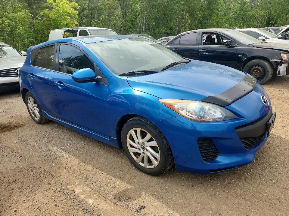 2013 Mazda 3 VIN JM1BL1L72D1840196 COPART salvage auction — FRONT END, On - Permit No Brand - Unfit, sold $550 on 2026-07-16 (photo 4)