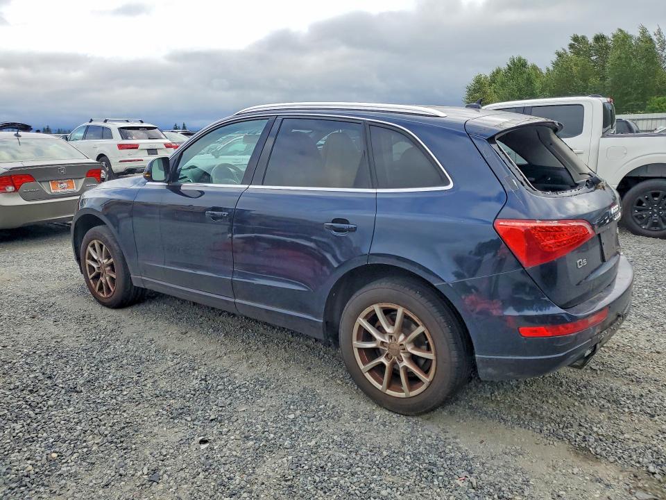 2011 Audi Q5 VIN WA1CFAFPXBA011259 COPART salvage auction — REAR END, Wa - Vehicle Cert Of Ownership-Titl, sold $300 on 2026-07-27 (photo 2)